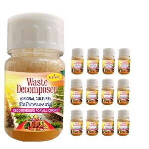 Waste Decomposer 10 Bottles Wdc Organic
