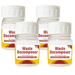 Waste Decomposer Pack of 4 Organic NCOF