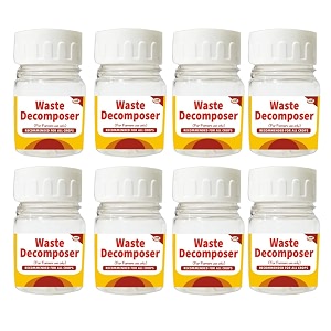 Waste Decomposer Pack of 8 Organic NCOF