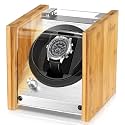 Watch Winder Smith Bamboo Single/Dual Watch Winder for Automatic Watches