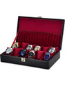 WATCHHUT Elixeir Men's and Women's Watch Box Organiser Case in Tran Watch Box Watch Box