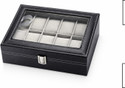 WATCHHUT Mens and Womens Watch Box Holder