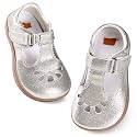 WateLves Toddler Little Girls Mary Jane Wide Dress Shoes Ballet Flats for Party School Wedding