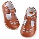 WateLves Toddler Little Girls Mary Jane Wide Dress Shoes Ballet Flats for Party School Wedding