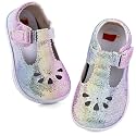 WateLves Toddler Little Girls Mary Jane Wide Dress Shoes Ballet Flats for Party School Wedding