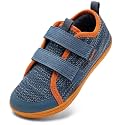 WateLves Toddler Little Kids Wide Barefoot Shoes The First Walking Shoes Girls Boys Breathable Zero Drop Minimalist Sneakers with Wide Toe Box Natural to Grow