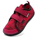 WateLves Toddler Little Kids Wide Barefoot Shoes The First Walking Shoes Girls Boys Breathable Zero Drop Minimalist Sneakers with Wide Toe Box Natural to Grow