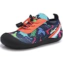 WateLves Wide Toddler Water Shoes Kids Barefoot Athletic Sneakers Girls Boys Quick Dry Aqua Socks for Beach Hiking Swim Kayak Sport Accessories, Camping Essentials
