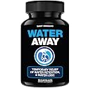 Water Away - Diuretic Water Pills - Retention and Flushing, Aids in Water Relief & Water Loss for Swollen Ankles Feet, Legs or Bloating - Fast Acting Water Away Pills for (90 Capsules)
