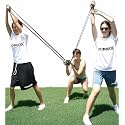 Water Balloon Launcher Slingshot, 500 Yard Long Range Giant 2-3 Person Catapult for T-Shirt, Pumpkin & Potato, Outdoor Backyard Party Game Toys for Adults (2 Pack)