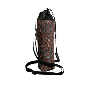 water bottle holder bag shoulder strap portable bottle cover school picnic hiking outdoor activities