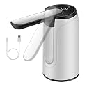 Water Bottle Pump - Portable Electric Drinking Water Pump | Foldable univrsal Water Bottle Pump | Portable Electric Water Dispenser | Folding Quiet Drinking Device, Hot & Cold, Household Supplies For