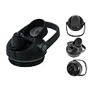 Water Bottle Replacement Caps, Water Bottle Caps Only, Portable Flip Lid Design in Black Color for Sports Bottles
