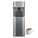 Water Dispenser for 5.28 Gallon Bottle,Water Dispenser,35.43in Height, 35.43in Height,PP &amp; 304 Stainless Steel,450W Heating/70W Cooling,for Home/Office/Gym (0.16Gal/H Capacity) (Dark Gray)