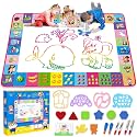 Water Doodle Mat - Children Drawing Board, Gift Toy for Ages 3-12 Pink