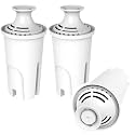 Replacement Filters for Brita Pithcer, 3 Pack Water Filters Replacements Compatible with Britta Dispensers, 0B03, OB24/OB03, Standard and White by APPLIANCEMATES