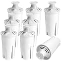 8-Pack Water Filter Replacement for Brita Pitcher Ultramax Metro Classic OB03, by APPLIANCEMATES