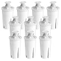 10-Pack Water Filter Replacement for Brita Pitcher Ultramax Metro Classic OB03, by APPLIANCEMATES