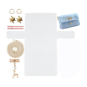 water fountain diy crochet bag making accessories kit with hardware needles
