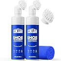 Water-free Sneaker Cleaner, White Shoe Cleaner Kit 6.76 OZ Foam for Tennis Shoes, Running, Golf, PU, Nubuck, Sole
