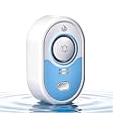 Water Leak Detector with Loud Alarm, 100dB Siren & LED Flash, Water Sensor Alarm for Home, Basement, Sump Pump, Kitchen, Bathroom, Water Heater, Indoor Outdoor 1-Pack