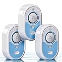 Water Leak Detector with Loud Alarm, 100dB Siren & LED Flash, Water Sensor Alarm for Home, Basement, Sump Pump, Kitchen, Bathroom, Water Heater, Indoor Outdoor 3-Pack