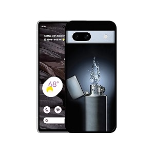 Water Lighter Design Premium 2D Printed Metal