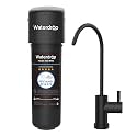 Waterdrop 10UB-B Under Sink Water Filter System with Dedicated Black Faucet