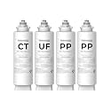 Waterdrop TS2PPCTUF Replacement Filter for TSU, 1-Year Replacement Pack