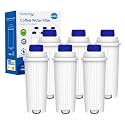 Waterdrop DLS C002 Filter Replacement for De'Longhi® DLS C002 Filter 6 Pack