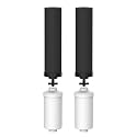 Waterdrop Gravity Water Filter, 2 Carbon Filters and 2 Fluoride Filters