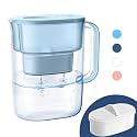 Waterdrop PT-07B Water Filter Pitcher, 10-Cup, NSF Certified, Blue