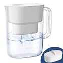 Waterdrop PT-07W Water Filter Pitcher, 10-Cup, NSF Certified, White