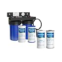 Waterdrop WHF21-PG 2-Stage Whole House Water Filter System, with WF10FG Whole House Water Filter, Bundle