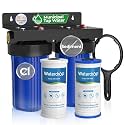 Waterdrop WHF21-PG 2-Stage Whole House Water Filter System, NSF/ANSI 372