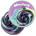 WATERELF Galaxy Putty Slime for Kids - Children's Day Gift, Fidget Sensory Artistic Therapy Putty Toys for Boys Girls Adults, Stress Relief Non-Sticky, 3.11 Inch 3.2 Oz – Green Purple