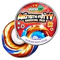 WATERELF Play Putty Slime for Kids, Fidget Sensory Artistic Therapy Putty Toys for Boys Girls Adults, Stress Relief Non-Sticky, Gold/Blue/Orange/White