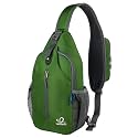 WATERFLY Crossbody Sling Backpack Sling Bag Travel Hiking Daypack