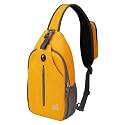 WATERFLY Crossbody Sling Backpack Sling Bag Travel Hiking Daypack
