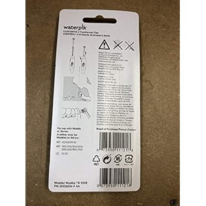 waterpik tb100e toothbrush replacement tips 2 pack