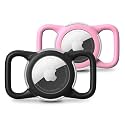 Waterproof AirTag Holder for Dog Collar, Soft Slide-On Dog AirTag Holder