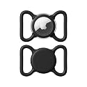 Waterproof AirTag Holder for Dog Collar, Soft Slide-On Dog AirTag Holder