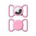 Waterproof AirTag Holder for Dog Collar, Soft Slide-On Dog AirTag Holder