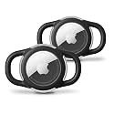 Waterproof AirTag Holder for Dog Collar, Soft Slide-On Dog AirTag Holder