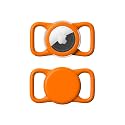 Waterproof AirTag Holder for Dog Collar, Soft Slide-On Dog AirTag Holder