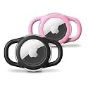 Waterproof AirTag Holder for Dog Collar, Soft Slide-On Dog AirTag Holder