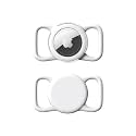 Waterproof AirTag Holder for Dog Collar, Soft Slide-On Dog AirTag Holder