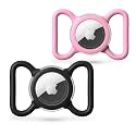 Waterproof AirTag Holder for Dog Collar, Soft Slide-On Dog AirTag Holder