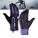 Waterproof &amp; Windproof Thermal Non-Slip Gloves, Outdoor Sports Glove with Touchscreen Fingers
