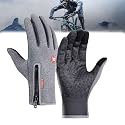 Waterproof &amp; Windproof Thermal Non-Slip Gloves, Outdoor Sports Glove with Touchscreen Fingers